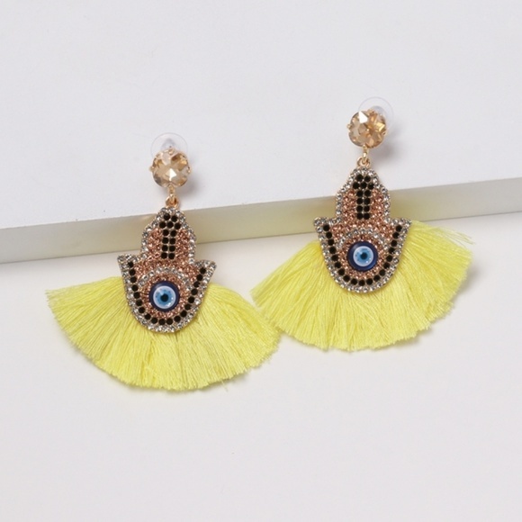 Hanna| Fringe earrings - Picture 1 of 3
